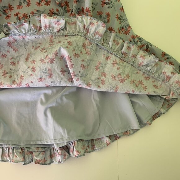 Anthropologie Gal Meets Glam Womens Marianna Floral Dress Fit & Flare Size 2 - Picture 9 of 14